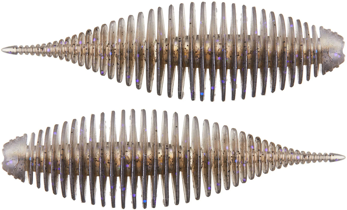 Geecrack Floating Elastomer Bellows Shad Soft Plastic Creature Bait - 3.8 Inch