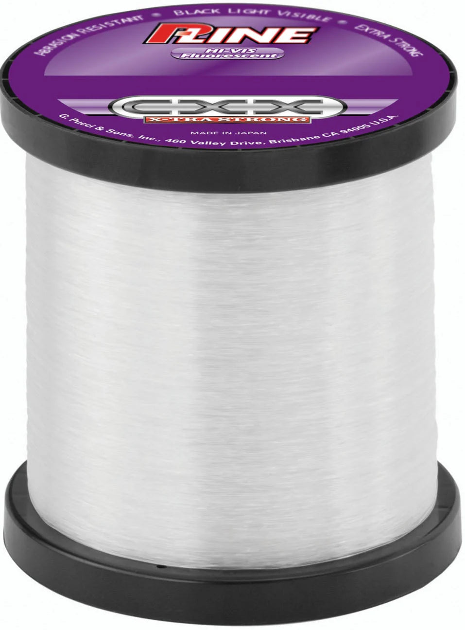 P-Line CXX Hi Vis X-Tra Strong Fishing Line 3000 Yard Bulk Spool