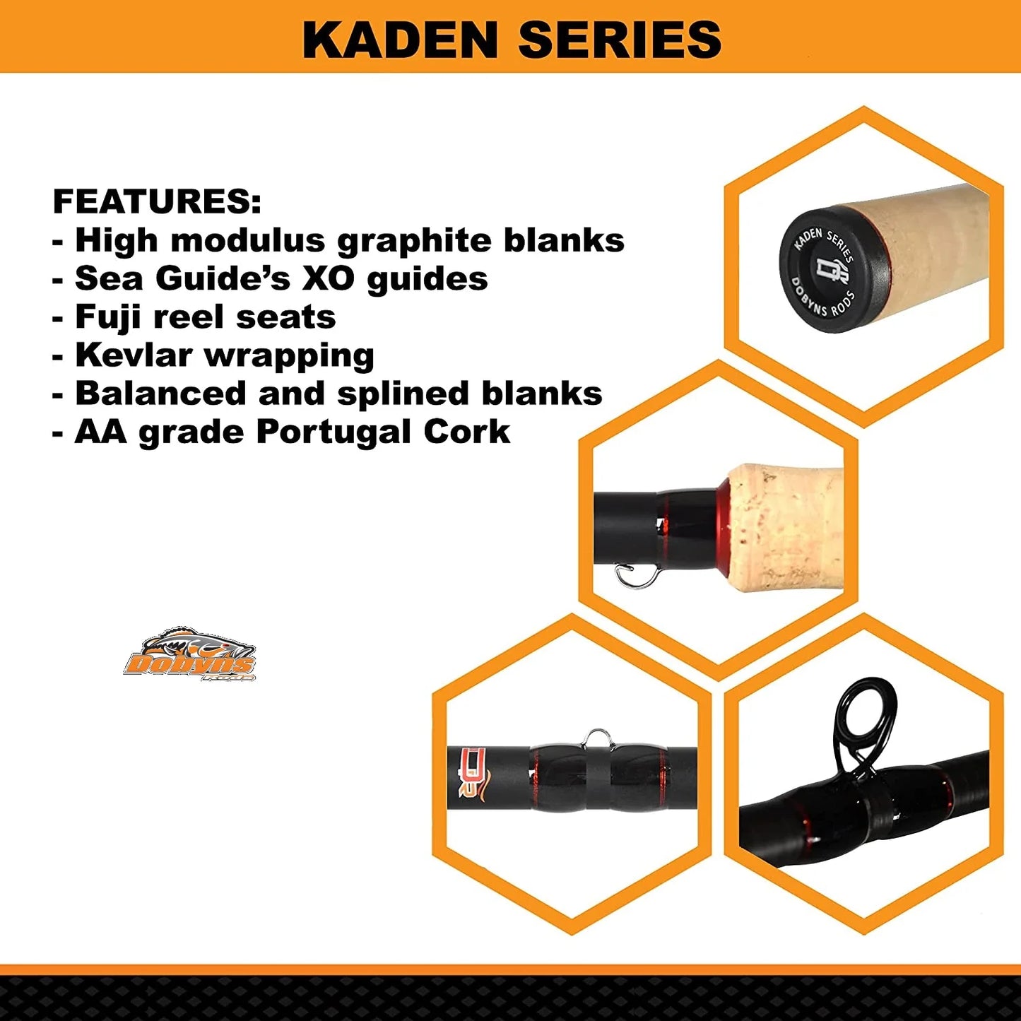 Dobyns Kaden Series Casting Rods