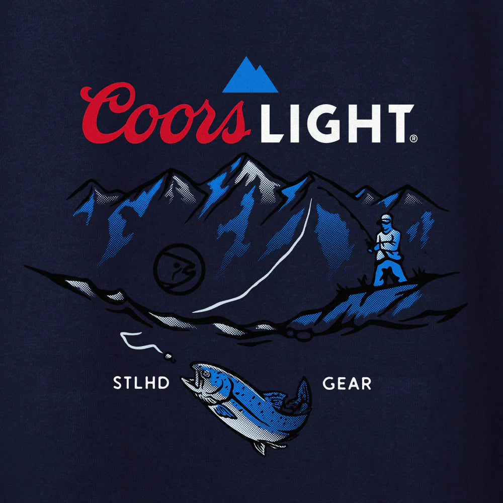 STLHD Men’s X Coors Light Streamside Premium Hoodie