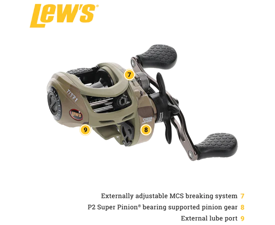 Lew's American Hero Tier 1 Baitcasting Reel