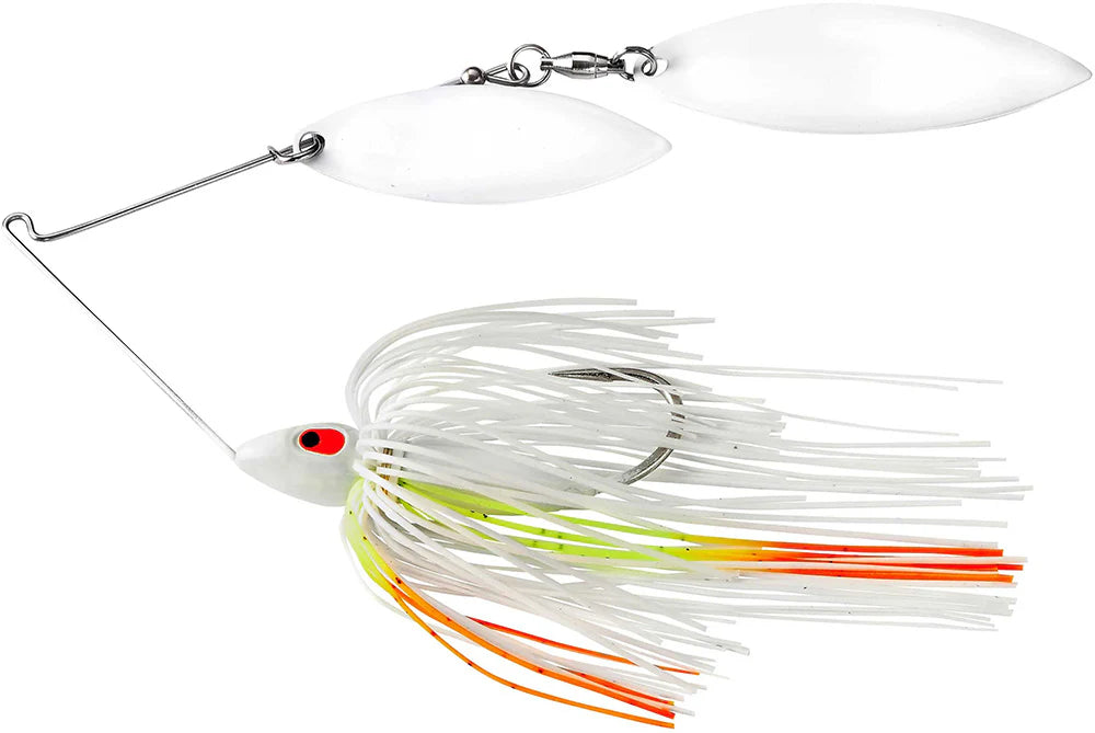 War Eagle Screamin Eagle Painted Nickel Frame Double Willow Spinnerbait - 1/2 oz
