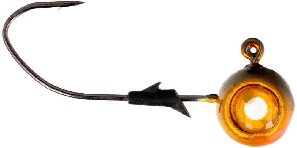 Eagle Claw Lazer Pro-V Eagle Eye Ball Jighead - 3 Pack