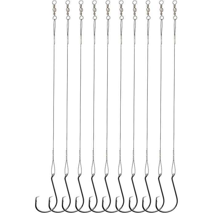 25-Piece Heavy-Duty Circle Fishing Hooks