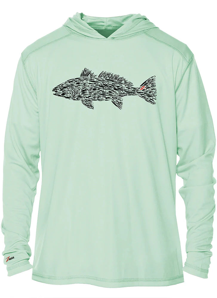 Z-Man Redfish Baitz Tech Hoodiez