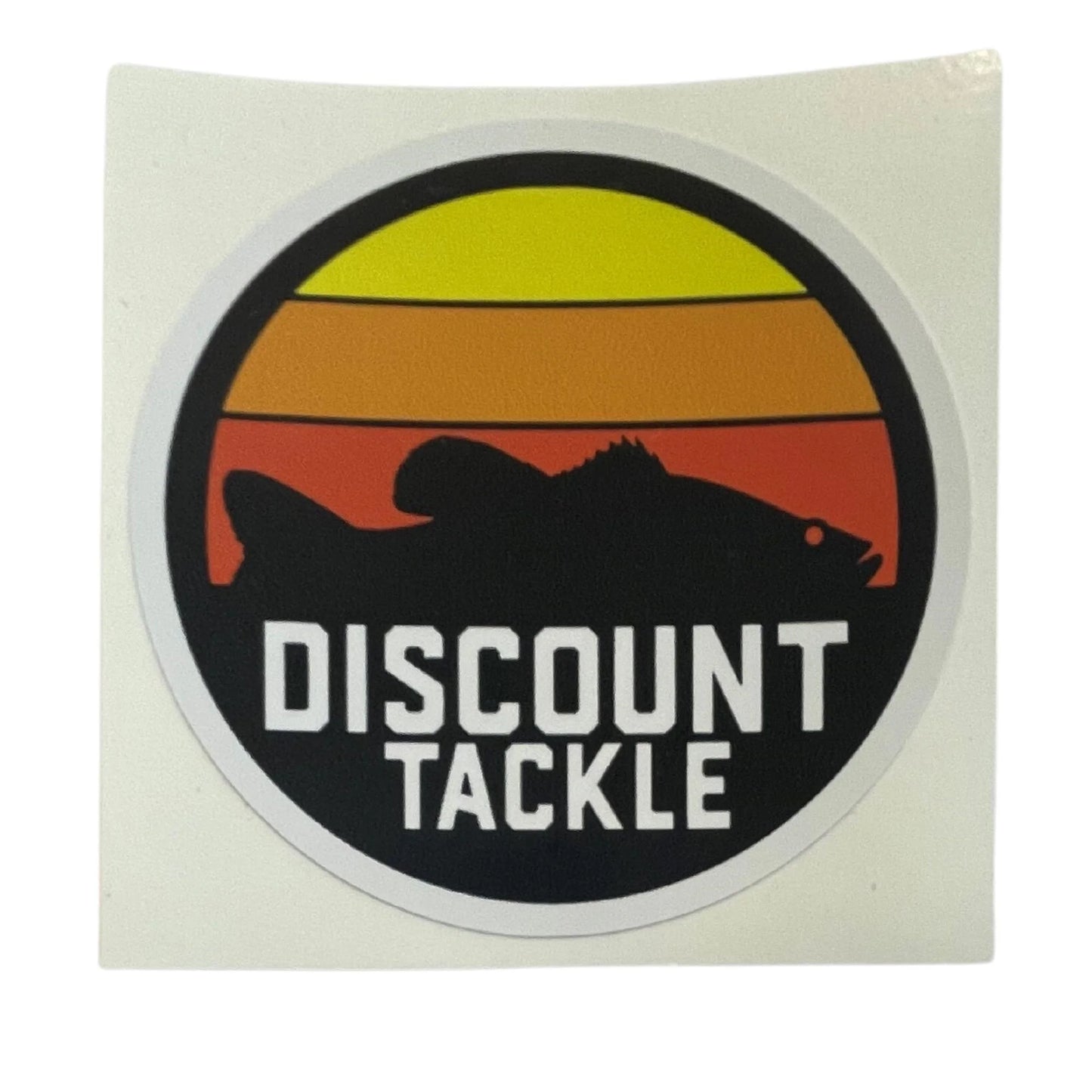 Discount Tackle Sunset Sticker