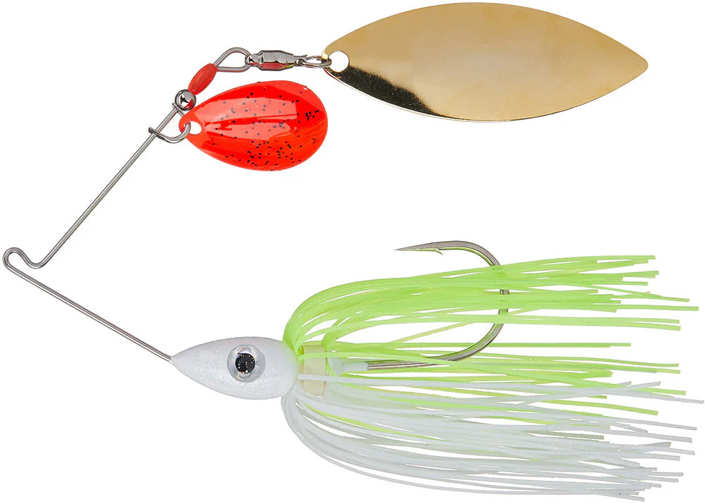 Nichols Lures Pulsator Kicker Series Tandem Colorado Willow Spinnerbait - 3/8 oz
