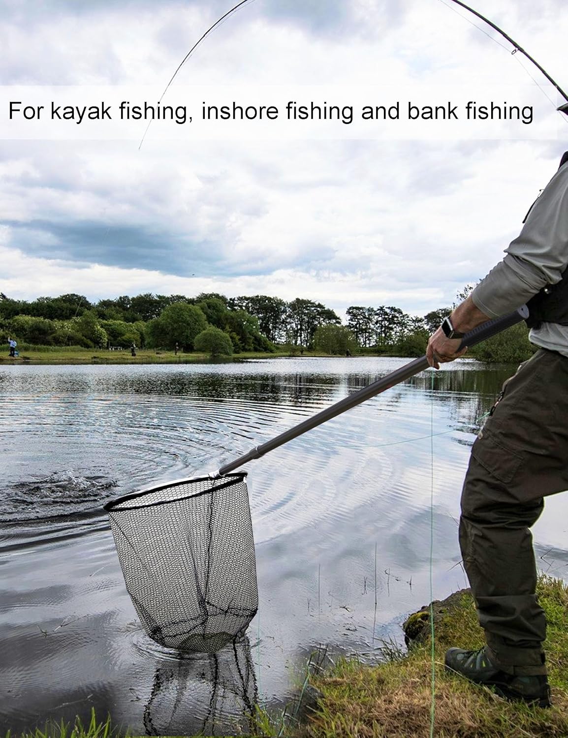 Telescopic Aluminum Alloy Fishing Net
