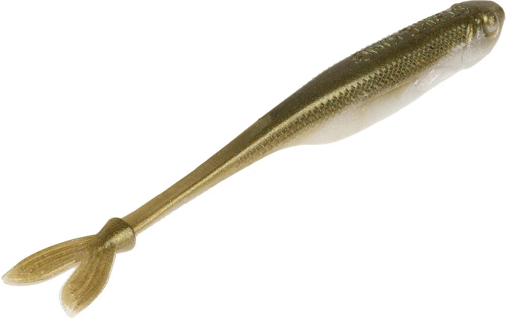 Strike King Spotlight Split Minnow Soft Jerkbait - 4 Inch