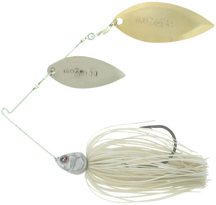 River2Sea Ish Monroe Bling Double Willow Spinnerbait 3/8 oz.