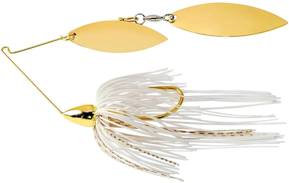 War Eagle Double Willow Gold Frame Spinnerbait - 3/8 oz