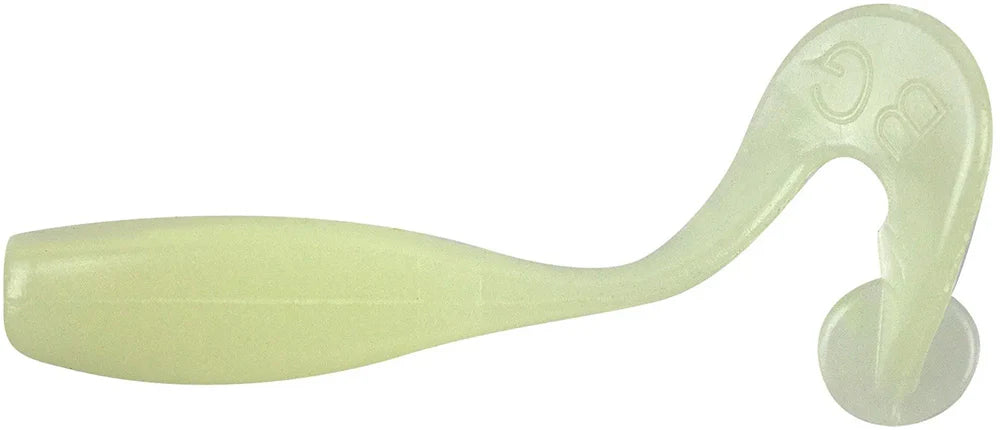 Bobby Garland MoGlo Stroll'r Swimming Curlytail Soft Plastic - 2.5 Inch