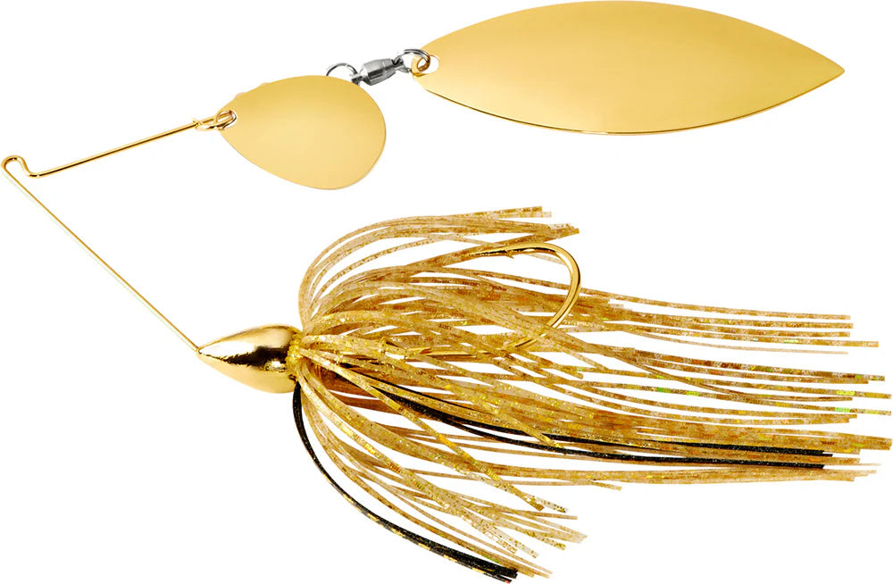 War Eagle Tandem Colorado Willow Gold Frame Spinnerbait - 1/2 oz