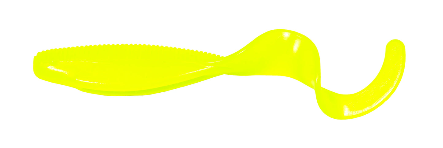 Z-Man StreakZ Curly TailZ 4 inch Soft Plastic Grub 5 pack