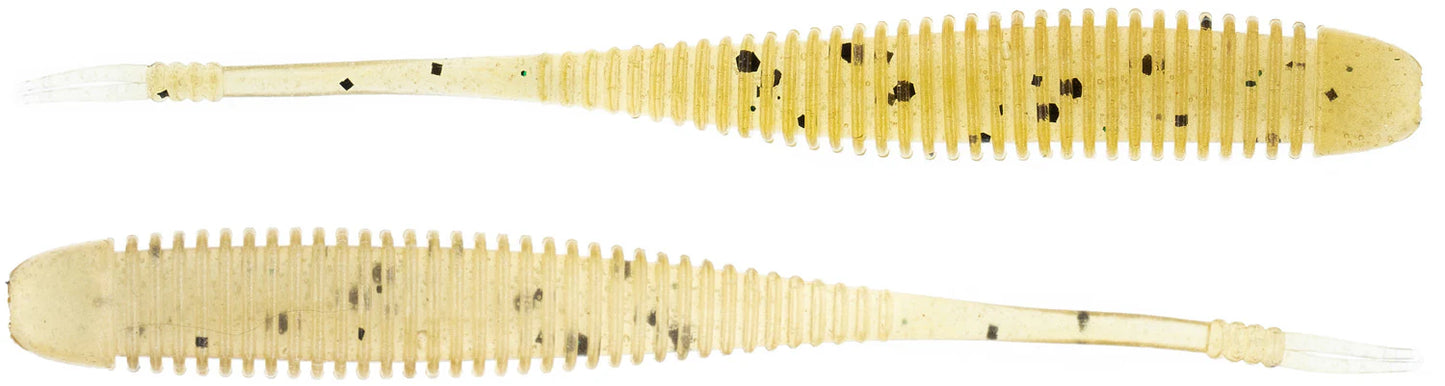NetBait Flat Sided Shad - BaitFuel Infused Drop Shot Bait