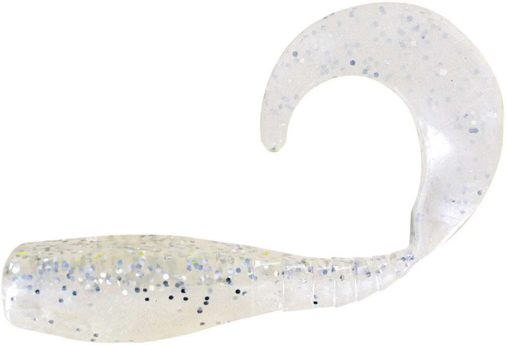 Big Bite Baits Curly Tail Crappie Minnr Soft Plastic - 10 Pack