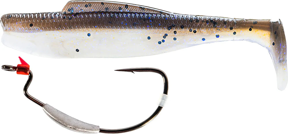 Z-Man 4 Inch DieZel MinnowZ & ZWG Weighted Swimbait Hook Combo