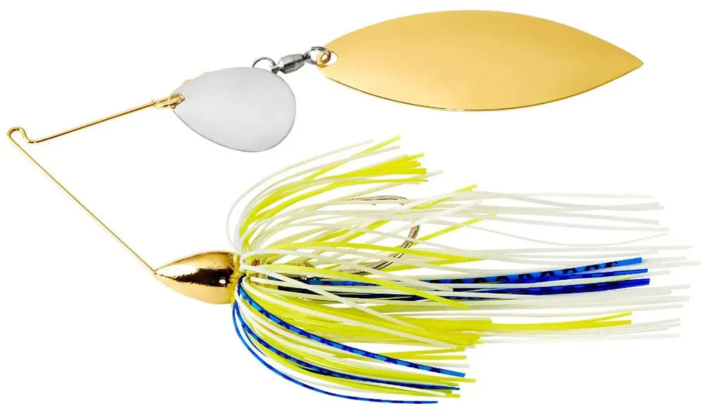 War Eagle Tandem Colorado Willow Gold Frame Spinnerbait - 1/2 oz