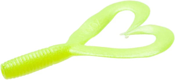 Zoom Creepy Crawler Twin Tail Grub Jig Trailer - 3 Inch