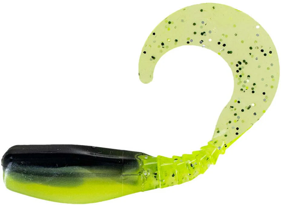 Big Bite Baits Curly Tail Crappie Minnr Soft Plastic - 10 Pack