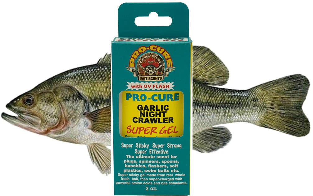 Pro-Cure Bass Super Gel Scents 2 oz