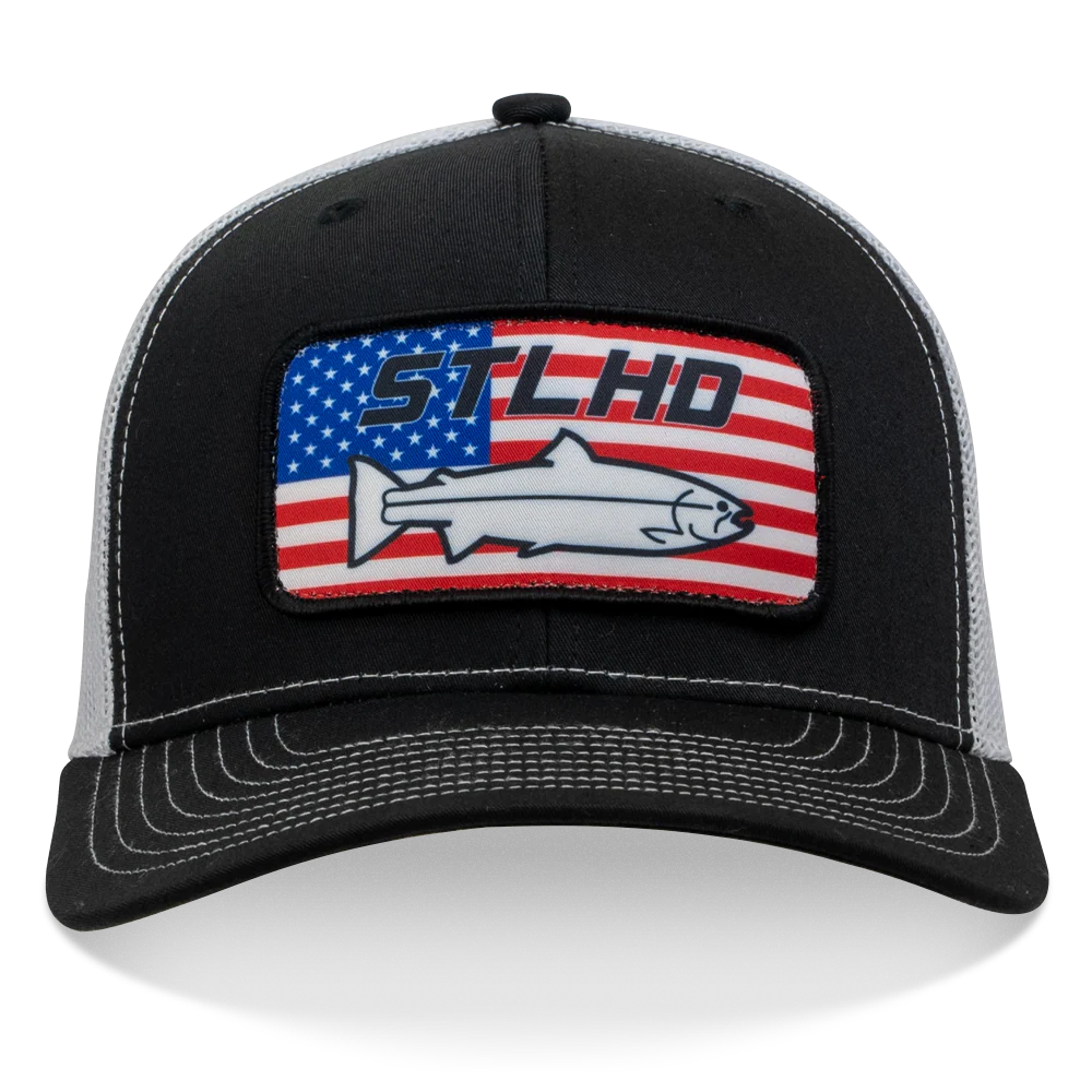 STLHD Nation Black/White Trucker Snapback Hat