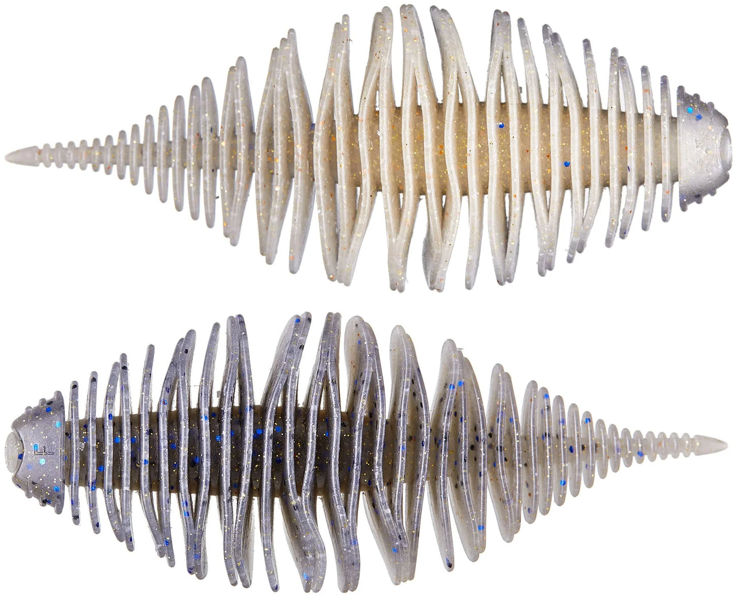 Geecrack Bellows Gill Floating Elastomer Soft Plastic Creature Bait - 2 Inch