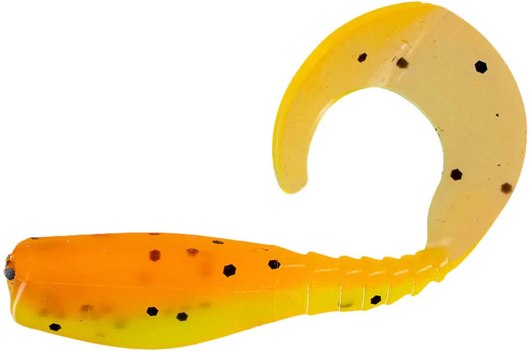 Big Bite Baits Curly Tail Crappie Minnr Soft Plastic - 10 Pack