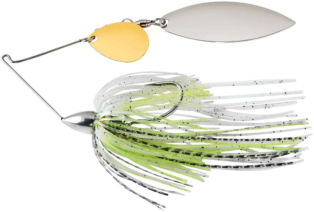 War Eagle Tandem Colorado Willow Nickel Frame Spinnerbait - 3/8 oz
