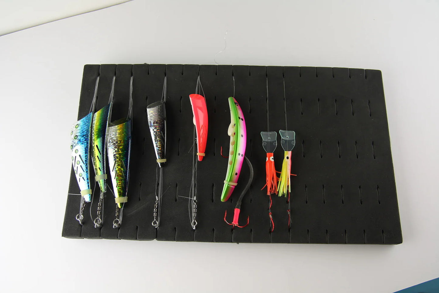 FishEng Jig and Leader Board - Black Foam Leader Board