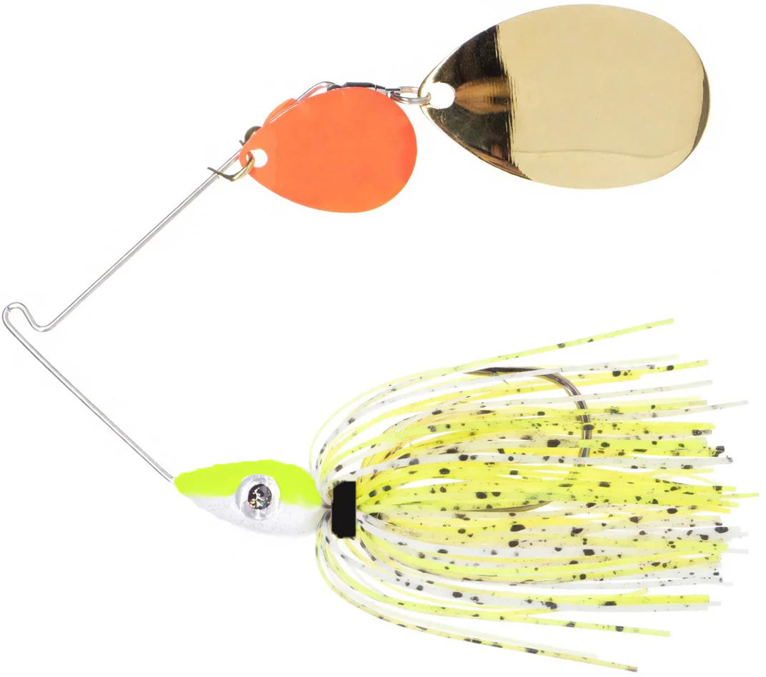 Nichols Lures Pulsator Kicker Series Tandem Colorado Willow Spinnerbait - 3/8 oz