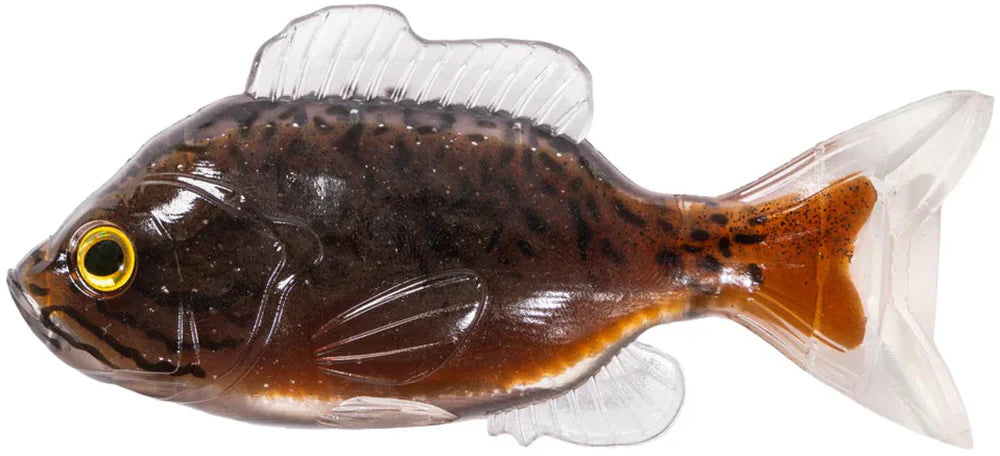 LIVETARGET Unrigged Sunfish - 3.8 Inch