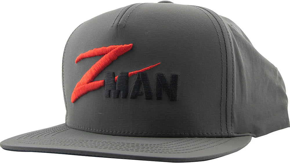 Z-Man Logo Flat Bill Hatz - Charcoal