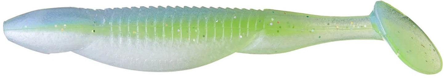 Reaction Innovations Little Dipper 3 1/2 inch Soft Paddle Tail Swimbait 9 pack