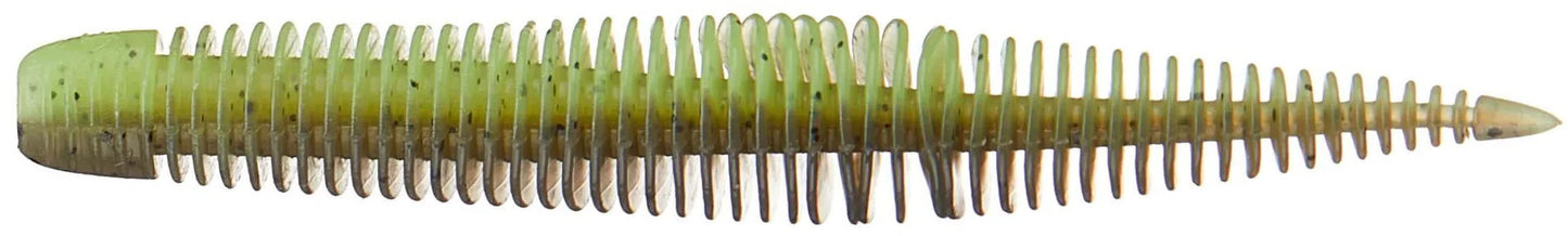 Geecrack Bellows Stick Floating Elastomer Worm - 3.8 Inch