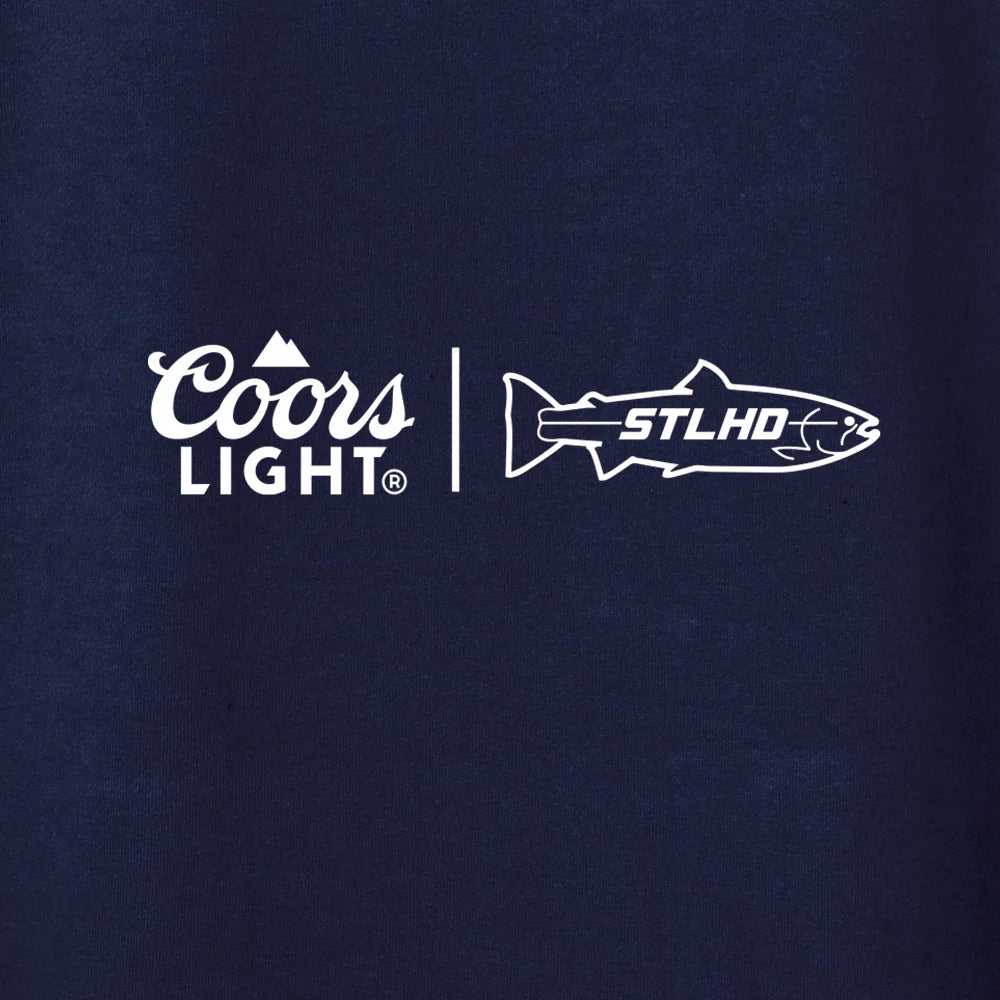STLHD Men’s X Coors Light Streamside Premium Hoodie