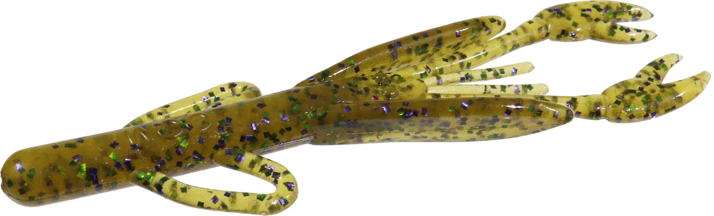 Zoom Baby Brush Craw Creature Bait - 4 Inch