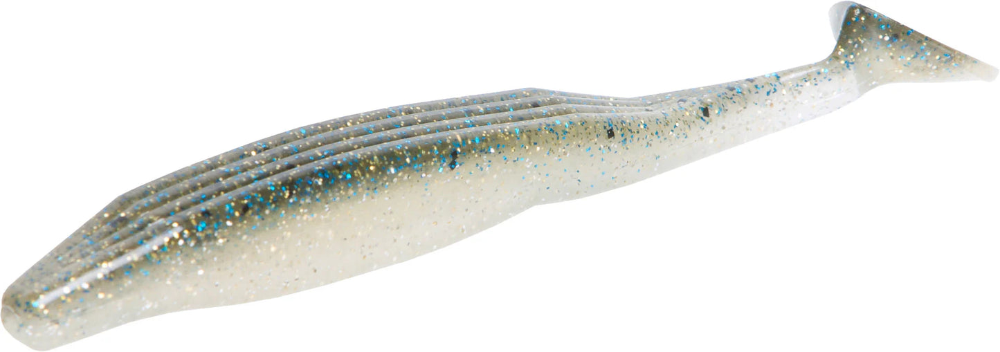 Zoom Swimmin' Super Fluke Paddle Tail Swimbait - 5 Inch