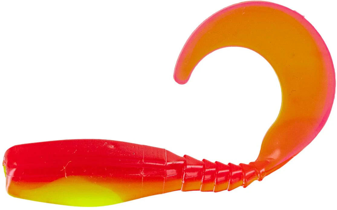 Big Bite Baits Curly Tail Crappie Minnr Soft Plastic - 10 Pack