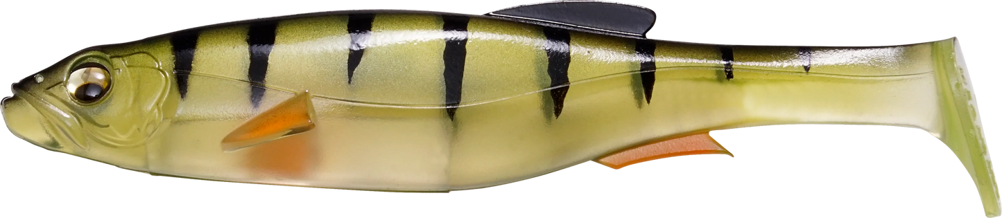 Megabass Magdraft Freestyle Un-Rigged Paddle Tail Swimbait - 6 Inch