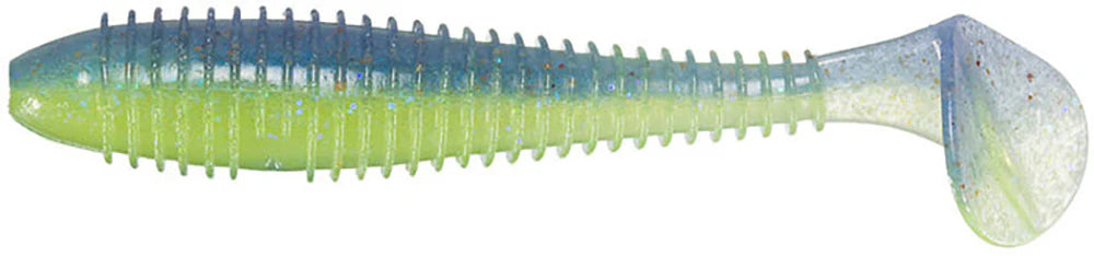 Keitech Fat Swing Impact 3.3 inch Soft Paddle Tail Swimbait - 30 Bait Pro Pack