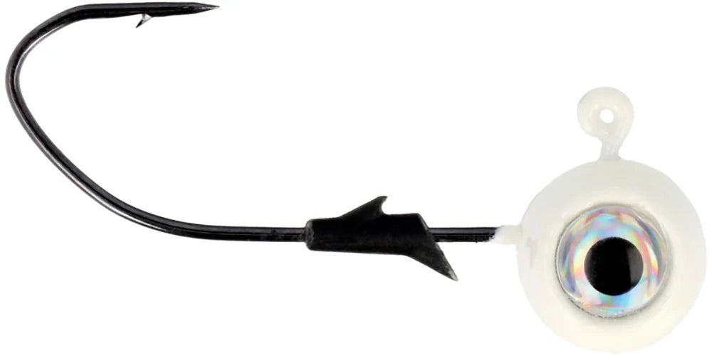Eagle Claw Lazer Pro-V Eagle Eye Ball Jighead - 3 Pack