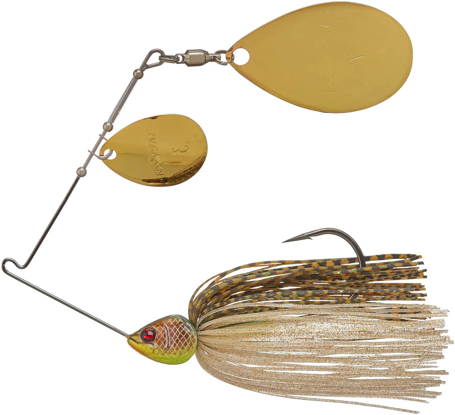 River2Sea Ish Monroe Bling Colorado Indiana Spinnerbait 1/2 oz.