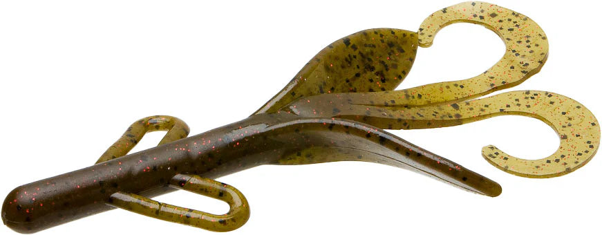 Zoom Brush Hog Creature Bait - 6 Inch