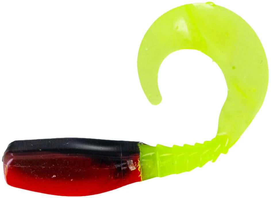 Big Bite Baits Curly Tail Crappie Minnr Soft Plastic - 10 Pack