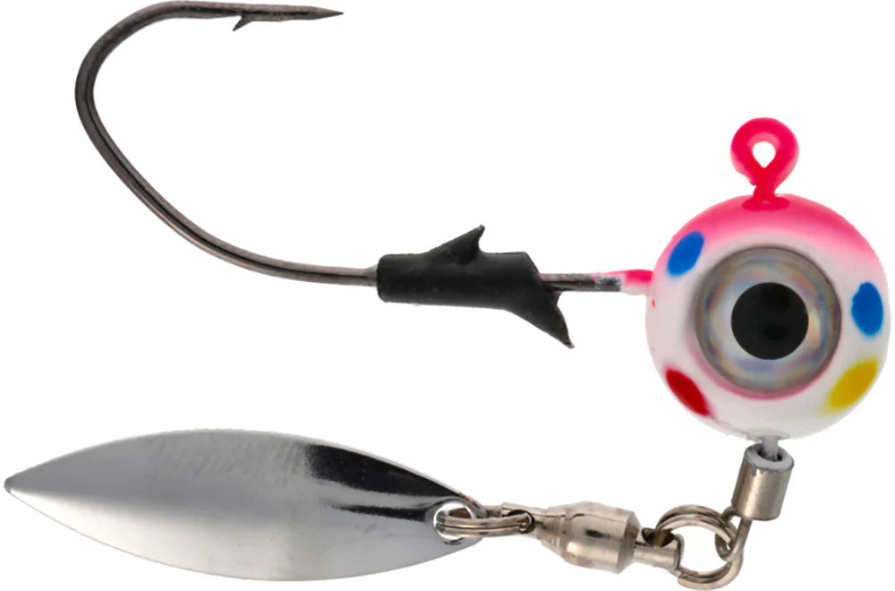 Eagle Claw Lazer Pro-V Eagle Eye Underspin Ball Jighead - 2 Pack