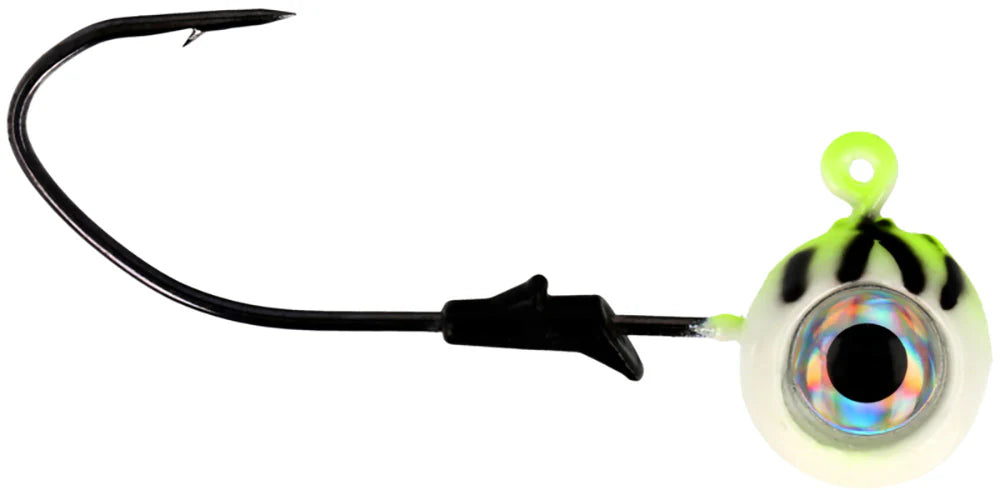 Eagle Claw Lazer Pro-V Eagle Eye Ball Jighead - 3 Pack