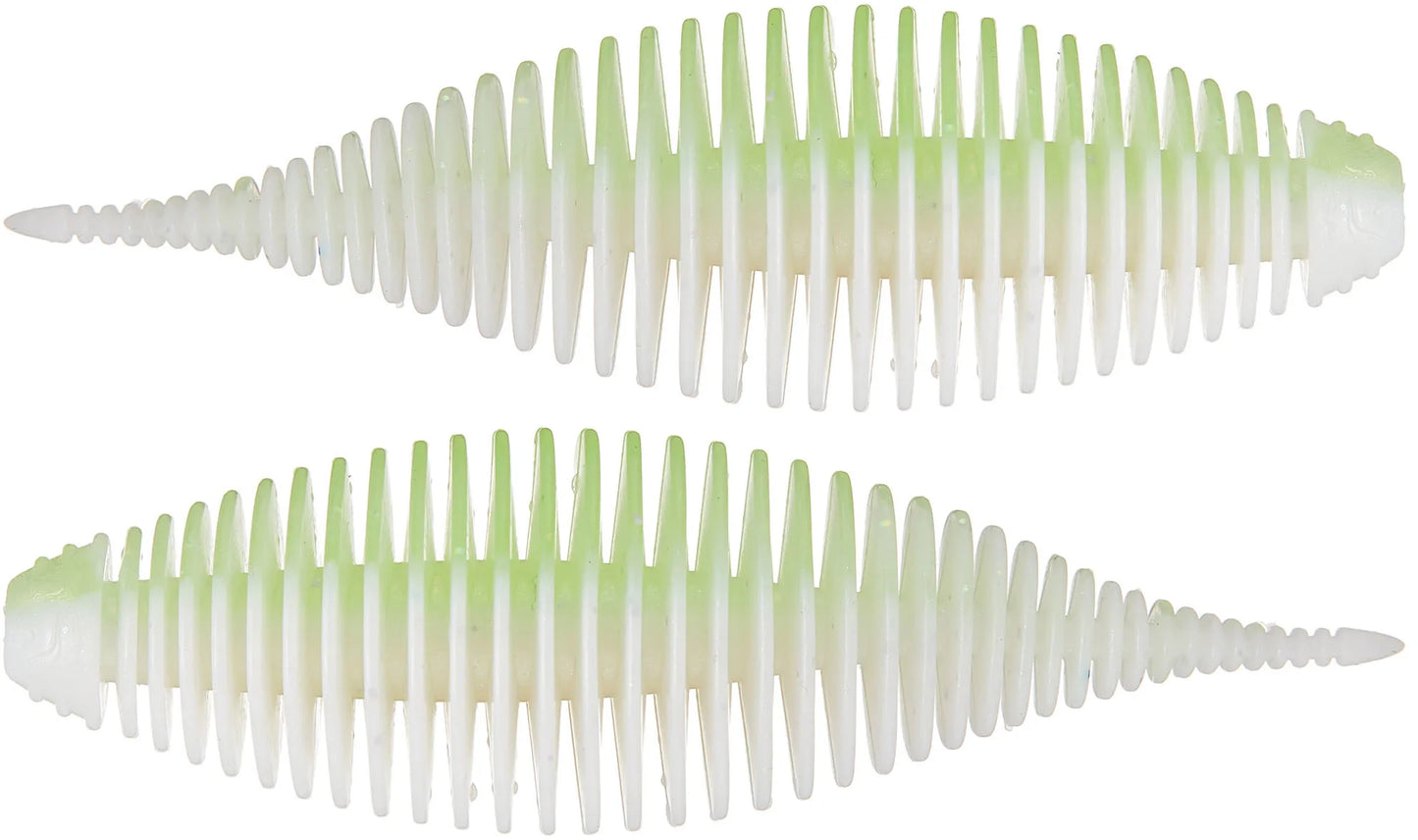 Geecrack Floating Elastomer Bellows Shad Soft Plastic Creature Bait - 3.8 Inch