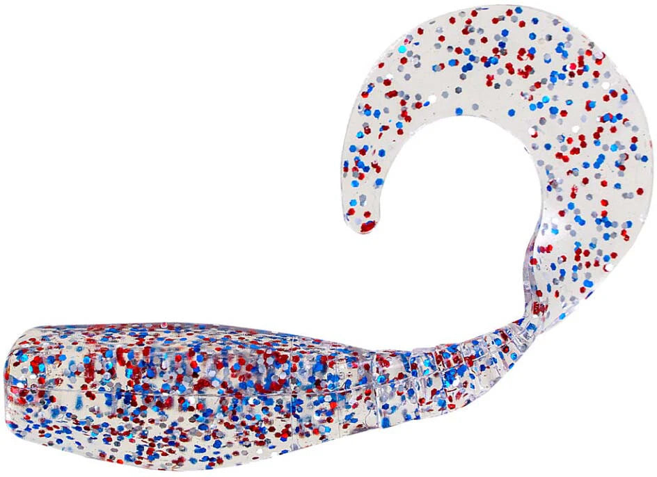 Big Bite Baits Curly Tail Crappie Minnr Soft Plastic - 10 Pack