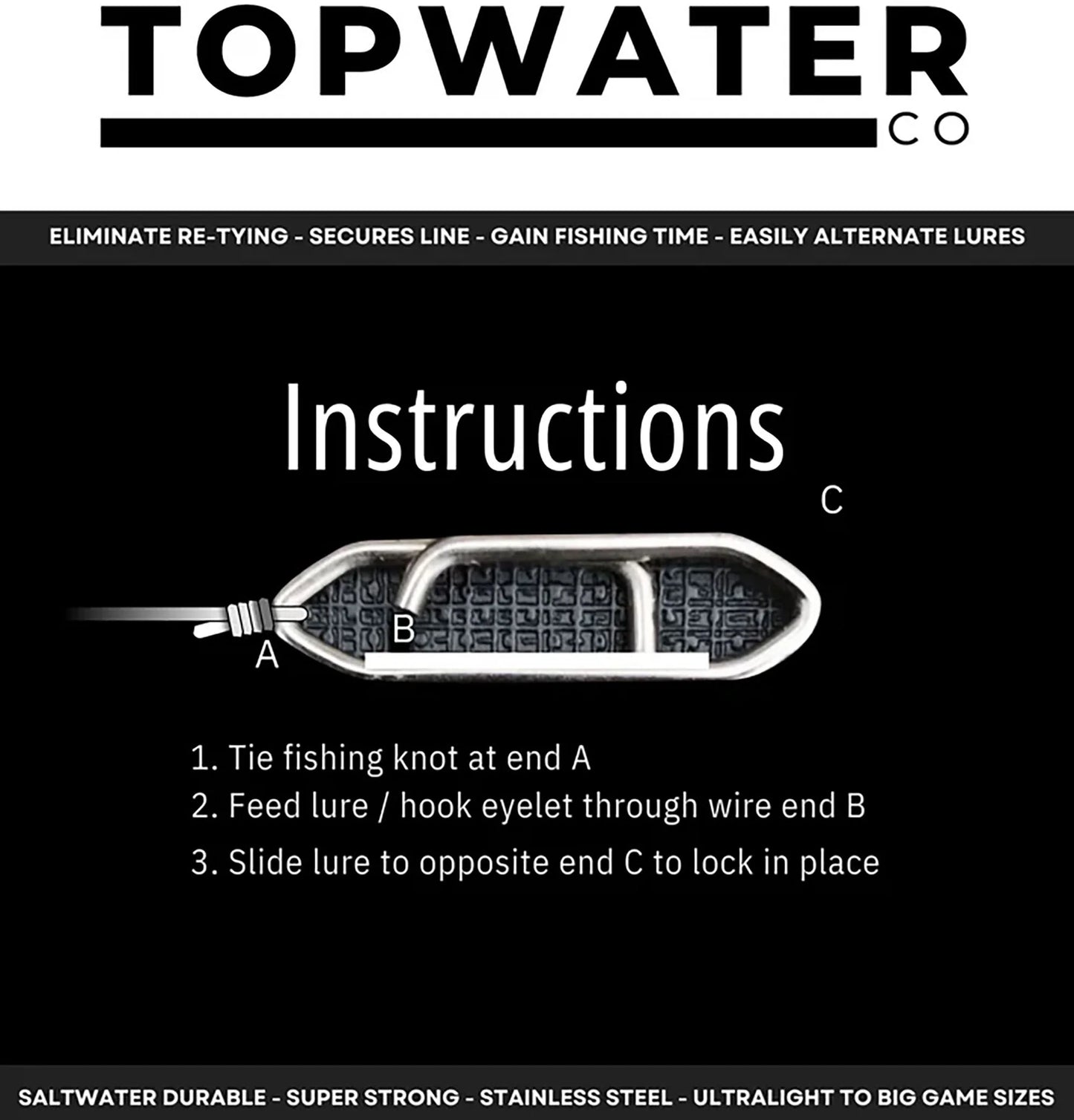 Topwater Co Speed Clips